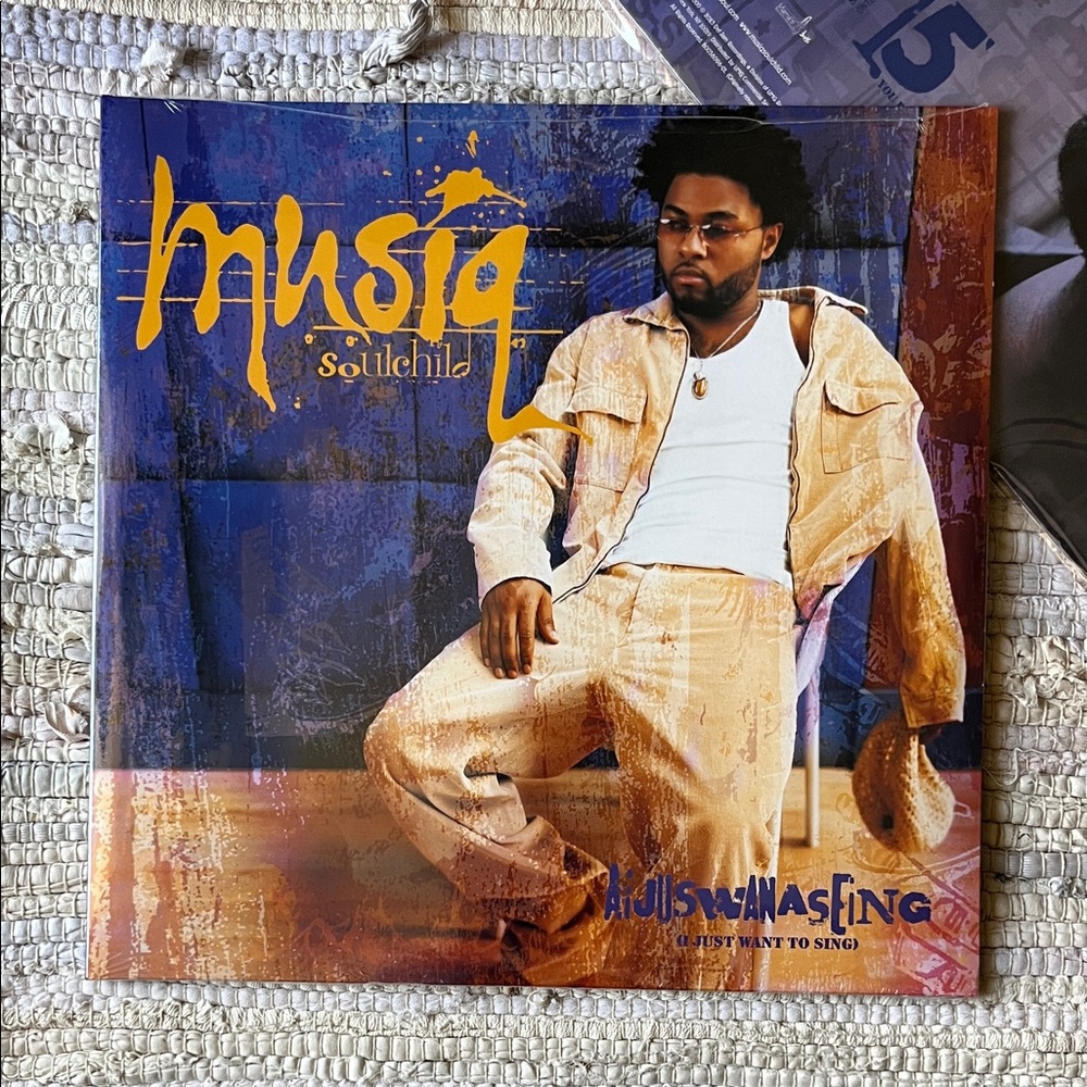 Musiq Soulchild - “AijusWannaSeing (I Just Want To Sing)” 2x Vinyl LP
